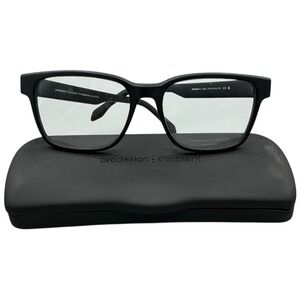 Prodesign Denmark Grandd 4 Essential Collection Black Eyeglasses Frame 57-18-155